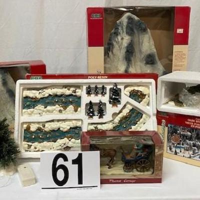 LOT#A61: Lemax Christmas Lot