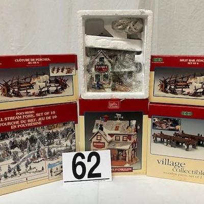 LOT#A62: Lemax Christmas Lot