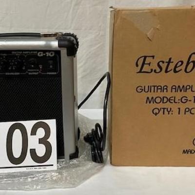 LOT#R103: NOS Esteban Guitar Amplifier