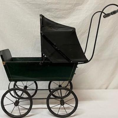 LOT#C109: Believed to be Turn of Century Doll Pram