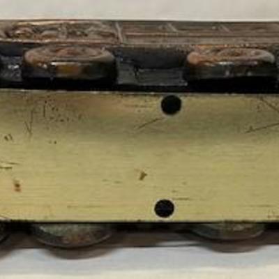 LOT#A117: Desire Streetcar Copper Colored Bank