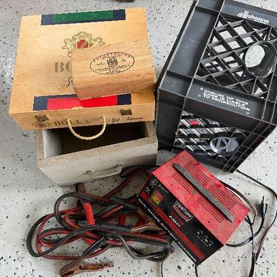 G108:  Century Dual Battery Charger, Crate and More