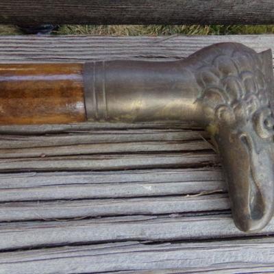 LOT 238  HORSE & EAGLE HEAD CANES