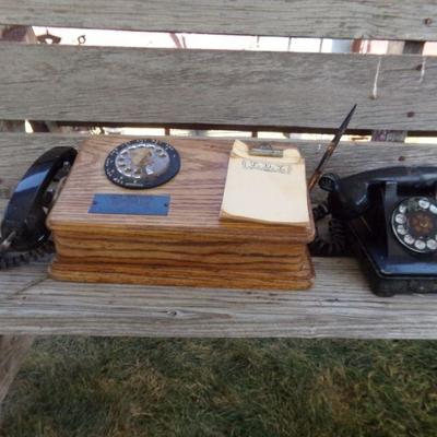 LOT 239  VINTAGE TELEPHONES