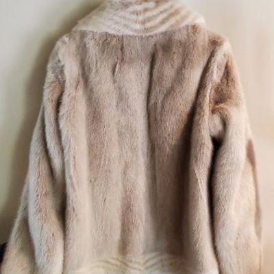 Excellent Blond Mink fur coat - Antique Aladino Stefani of San Francisco
