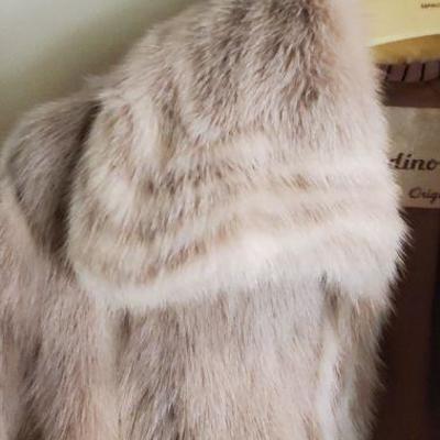 Excellent Blond Mink fur coat - Antique Aladino Stefani of San Francisco