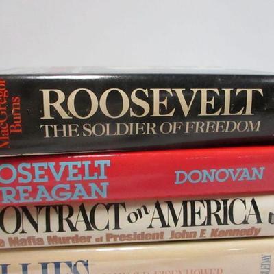 Lot 217 -  Books About Presidents - Roosevelt - Reagan - Truman