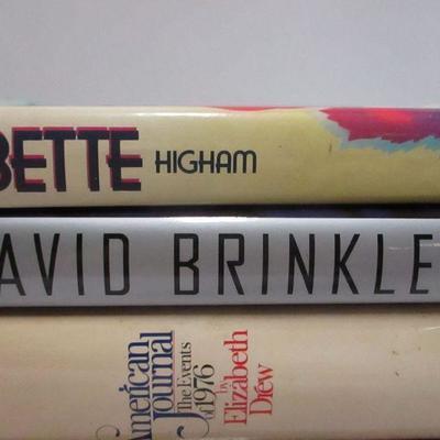 Lot 218 - Journalist - Event Books - Brinkley - Bette