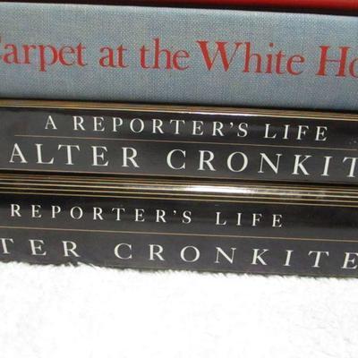 Lot 220 - Books - White House - Stephanopoulps - Ernie Pyle - Cronkite
