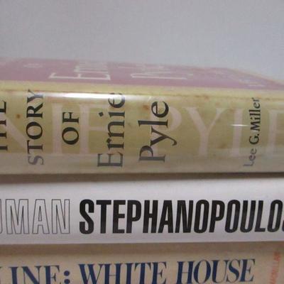Lot 220 - Books - White House - Stephanopoulps - Ernie Pyle - Cronkite