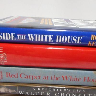 Lot 220 - Books - White House - Stephanopoulps - Ernie Pyle - Cronkite