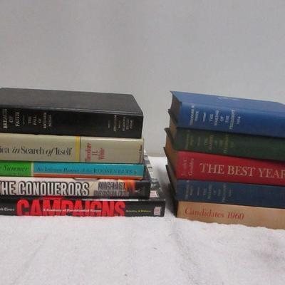 Lot 221 - History Books - Presidents - Candidates - Nixon - Roosevelts