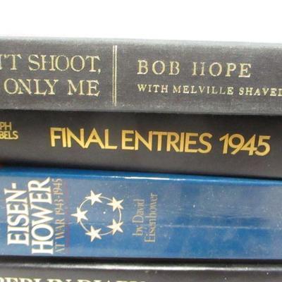 Lot 224 -  History & General Books Bob Hope - Eisenhower - World War II