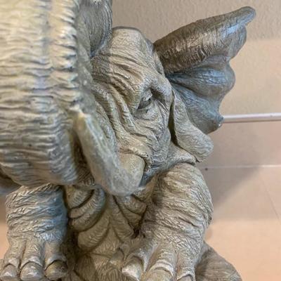 Elephant yard art decor