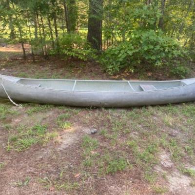 227: 15’ Aluminum Canoe 