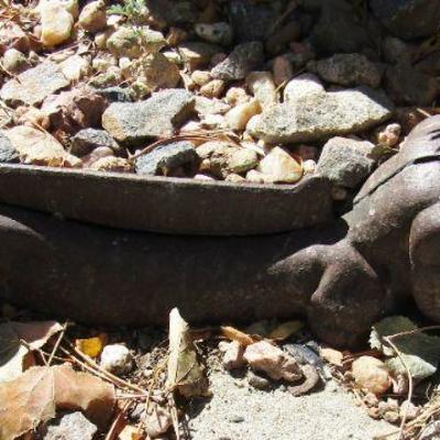 Y-7  DACHSHUND (WIENER DOG) SHOE SCRAPER