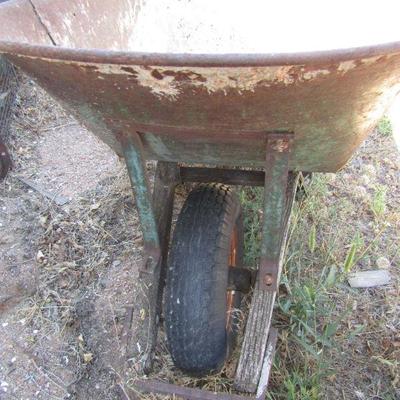 Y-26  WHEELBARROW & LIVE ANIMAL TRAP