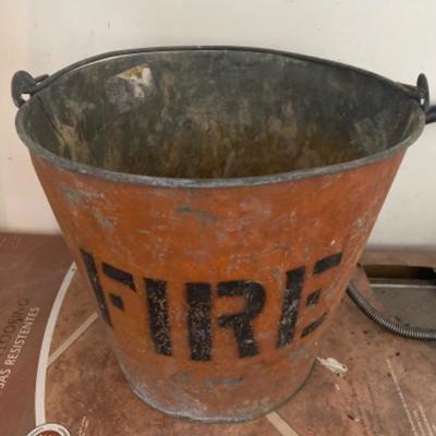 243: Antique Fire Bucket 