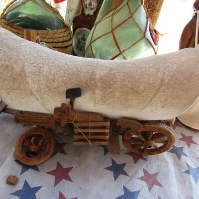 SR-5  LIQUOR BOTTLES & COVERED WAGON
