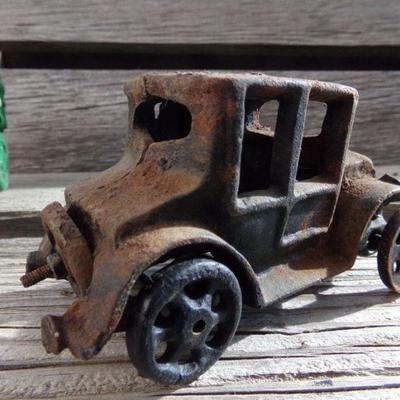 LOT 303  CAST DUMP TRUCK & CAR