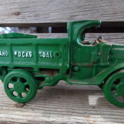 LOT 303  CAST DUMP TRUCK & CAR
