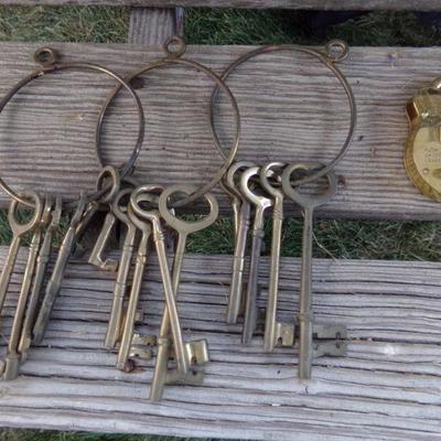 LOT 305  SKELETON KEYS