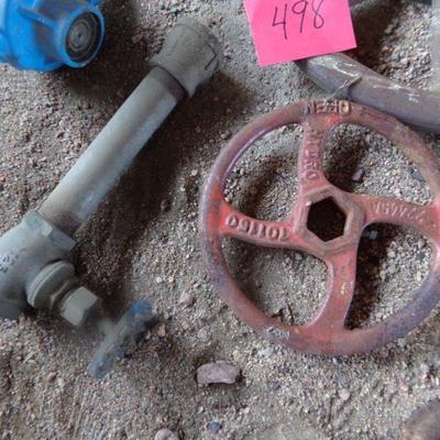 BB-34  WATER VALVE WHEELS AND WEIGHT