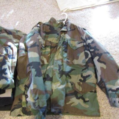 LOT 112  CAMOUFLAGE FATIGUES