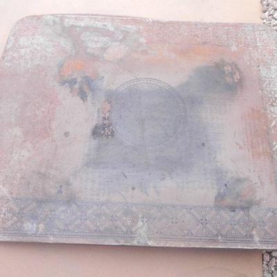 LOT 309  ADVERTISING ON WOOD & METAL SIGN