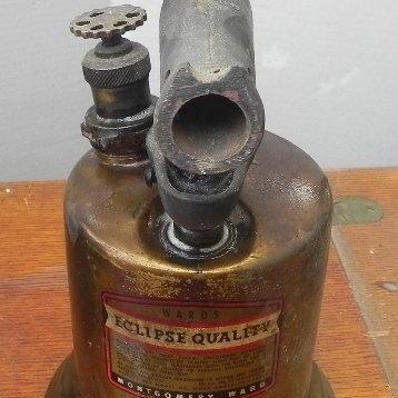 LOT 310  RAILROAD/COAL MINERS LUNCH BOX & TORCH