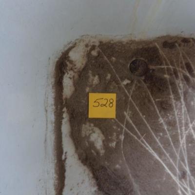 BB-37   VINTAGE CAST IRON AND ENAMELED BATHTUB