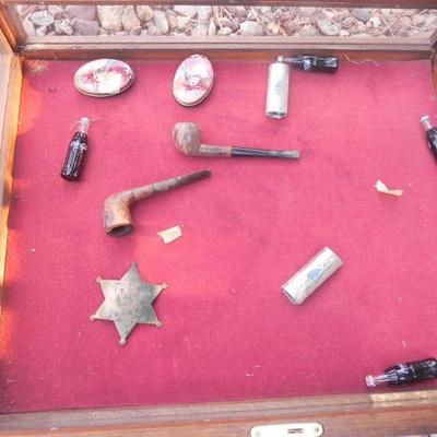 LOT 315  RECTANGLE COUNTER TOP DISPLAY CASE