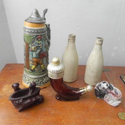 LOT 317  MUSICAL BEER STEIN & MORE