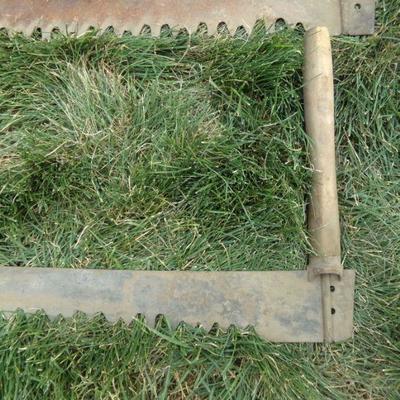 LOT 319  TWO MAN HAND SAW