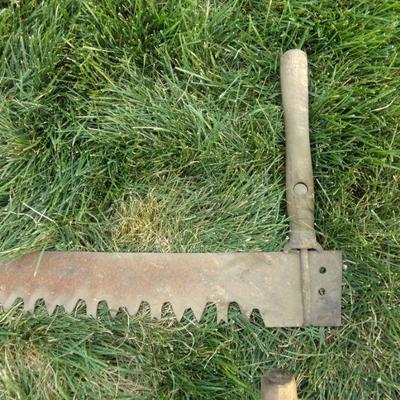 LOT 319  TWO MAN HAND SAW