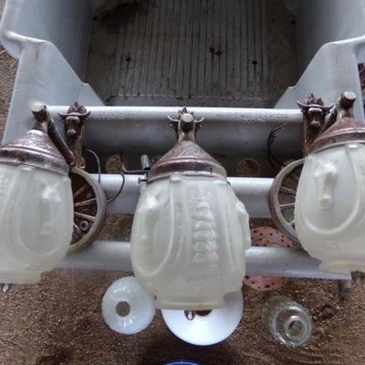 BB-40  VINTAGE WESTERN LIGHT SCONCES