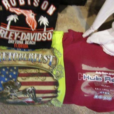 LOT 111  HARLEY DAVIDSON SHIRTS