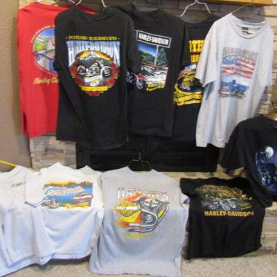 LOT 89   MEN'S HARLEY DAVIDSON SHIRTS