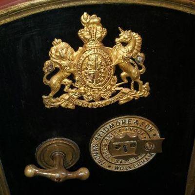 Antique Thomas Skidmore & Son Victorian Fire Safe  