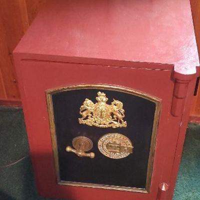 Antique Thomas Skidmore & Son Victorian Fire Safe  