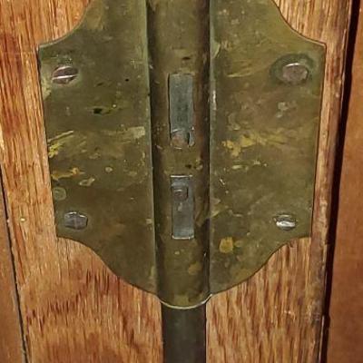 Beautiful Armoire with unusual double compartment. Plus keys