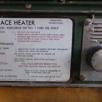 WS-2  KNIPCO KEROSENE SPACE HEATER