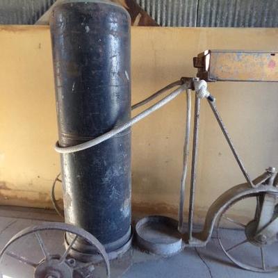 WS-3  STEEL CUTTING TORCH TANK CART 