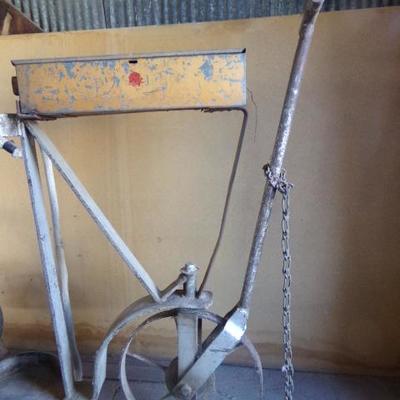 WS-3  STEEL CUTTING TORCH TANK CART 