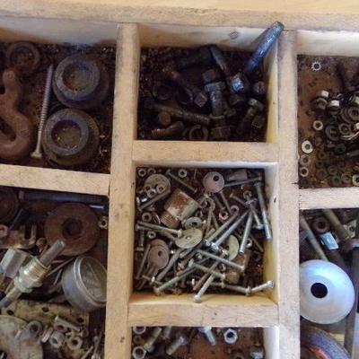 WS-7  DRAWER 1 OF HARDWARE