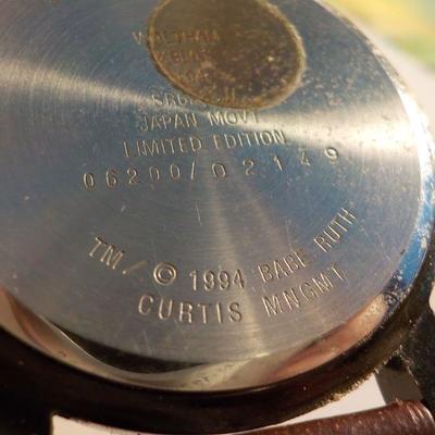 " The 1994 Limited Edition Babe Ruth watch". Curtis mgt.