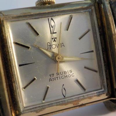 " Vintage STOWA 17 Jewels (Rubis) portable watch".
