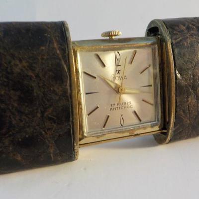" Vintage STOWA 17 Jewels (Rubis) portable watch".