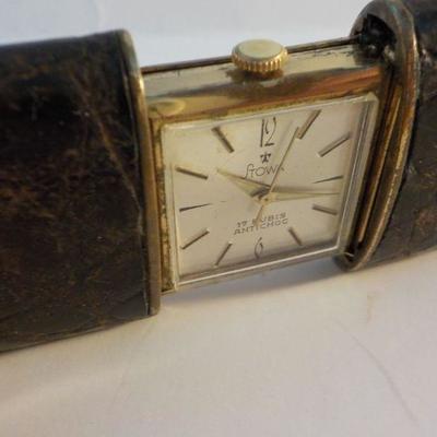 " Vintage STOWA 17 Jewels (Rubis) portable watch".