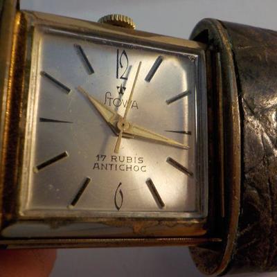" Vintage STOWA 17 Jewels (Rubis) portable watch".